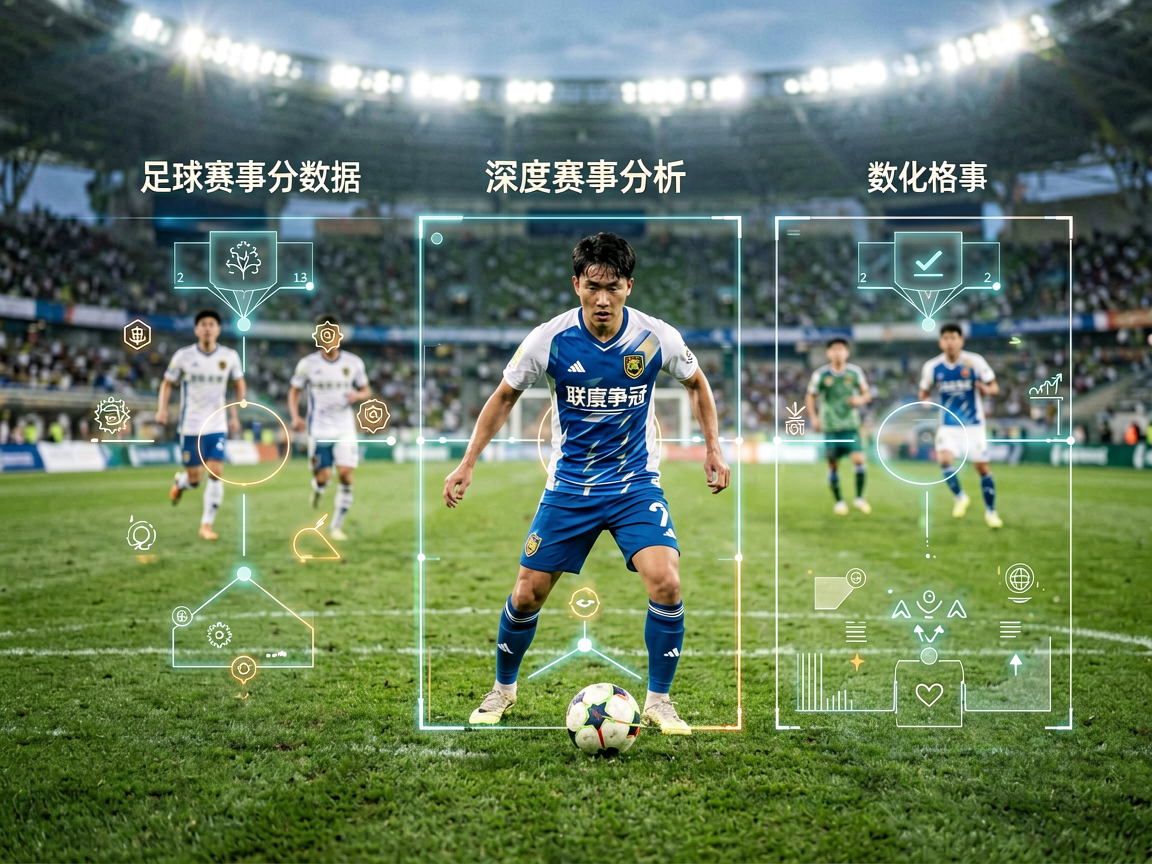 足球赛事分析数据图表与战术演示